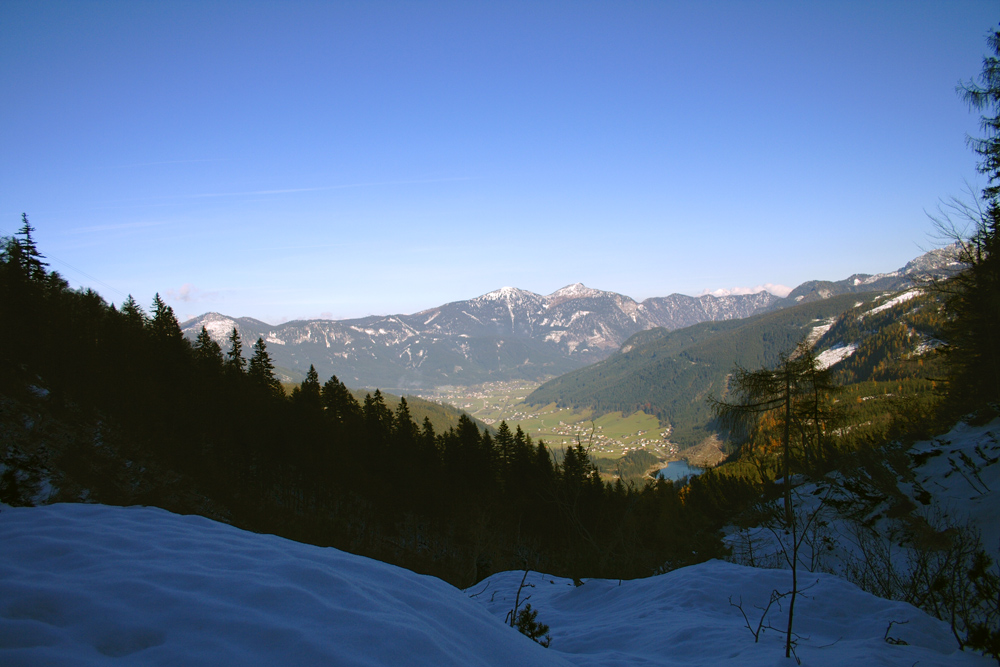 auf dem Weg zur Zwieselalm