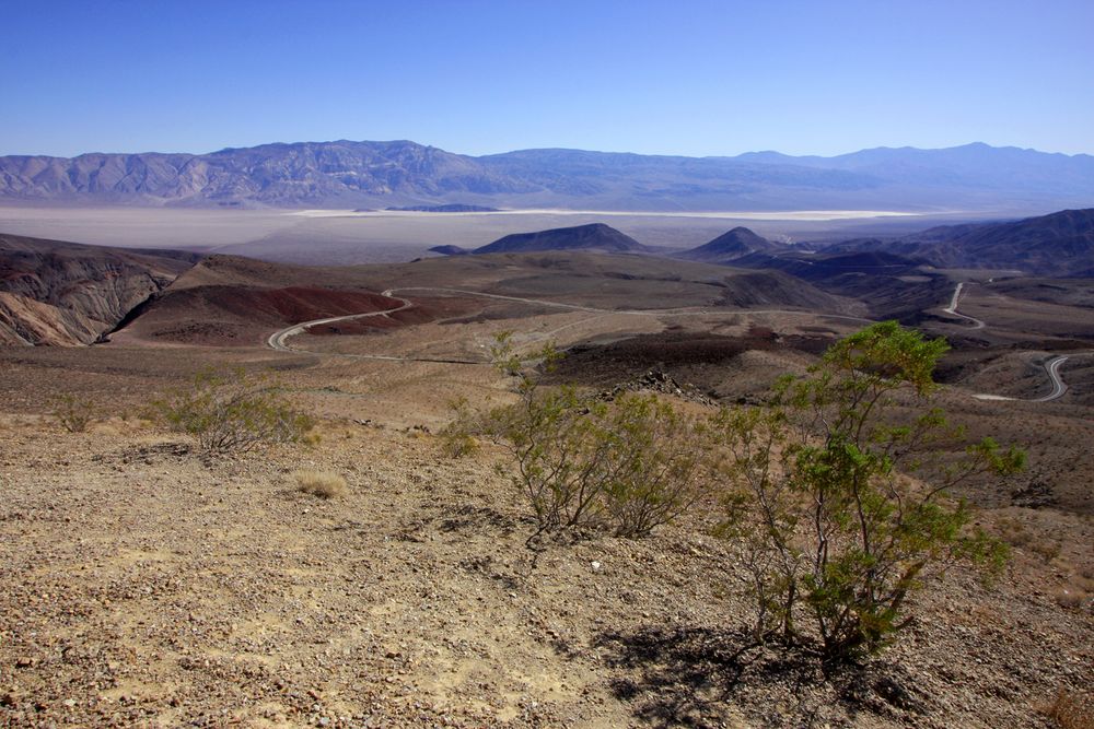 Auf dem Wege in das Death Valley, Nevada, USA