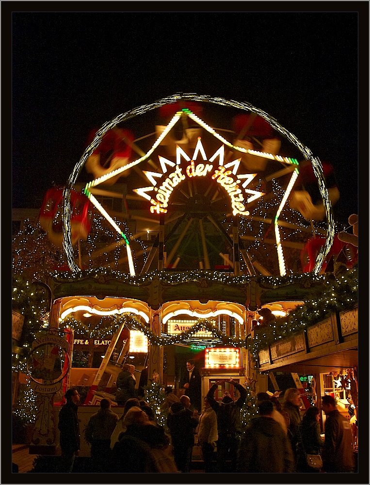 Auf dem Weihnachtsmarkt