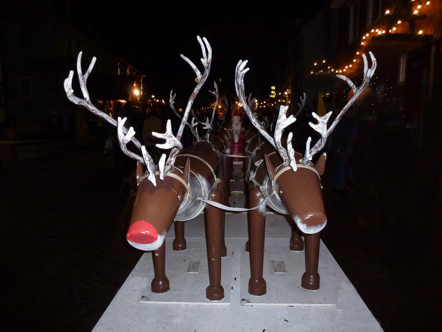 Auf dem Weihnachtsmarkt