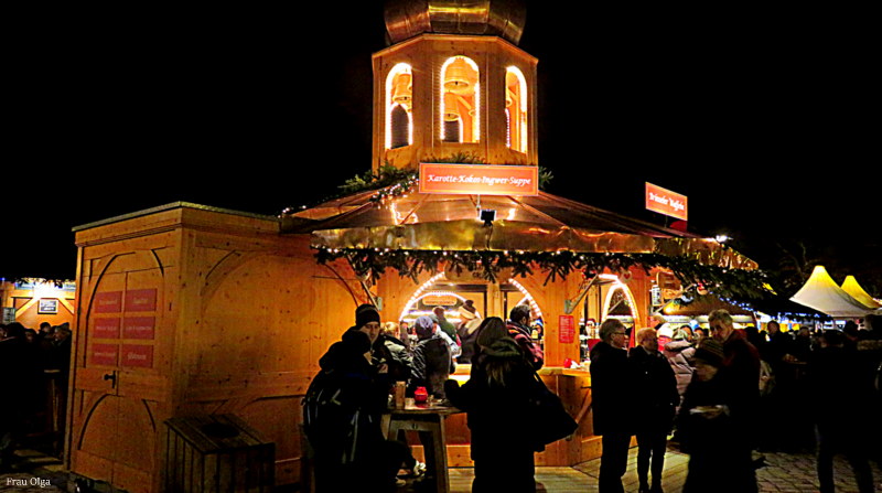 Auf dem Weihnachtsmarkt