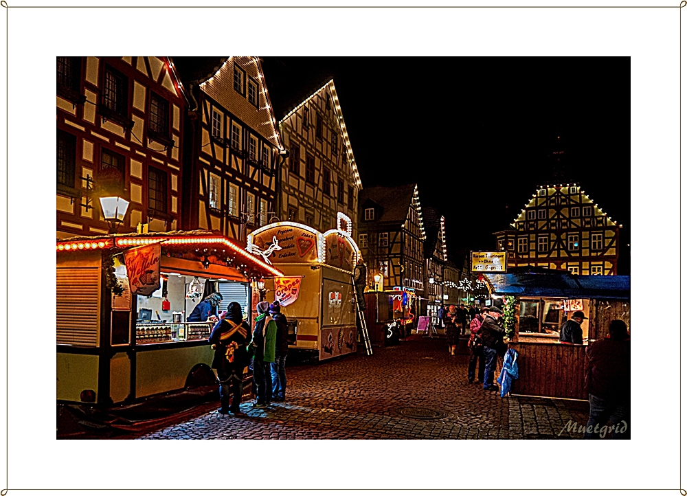 ~ auf dem Weihnachtsmarkt ~