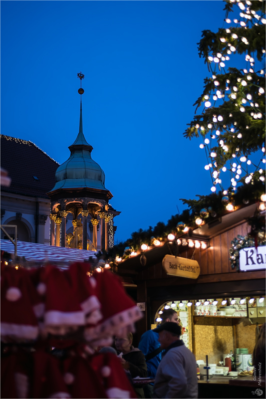 Auf dem Weihnachtsmarkt