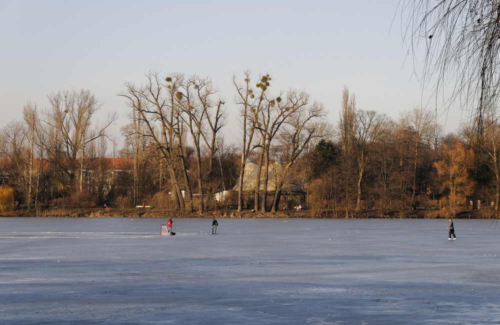 Auf dem Weissen See in Berlin