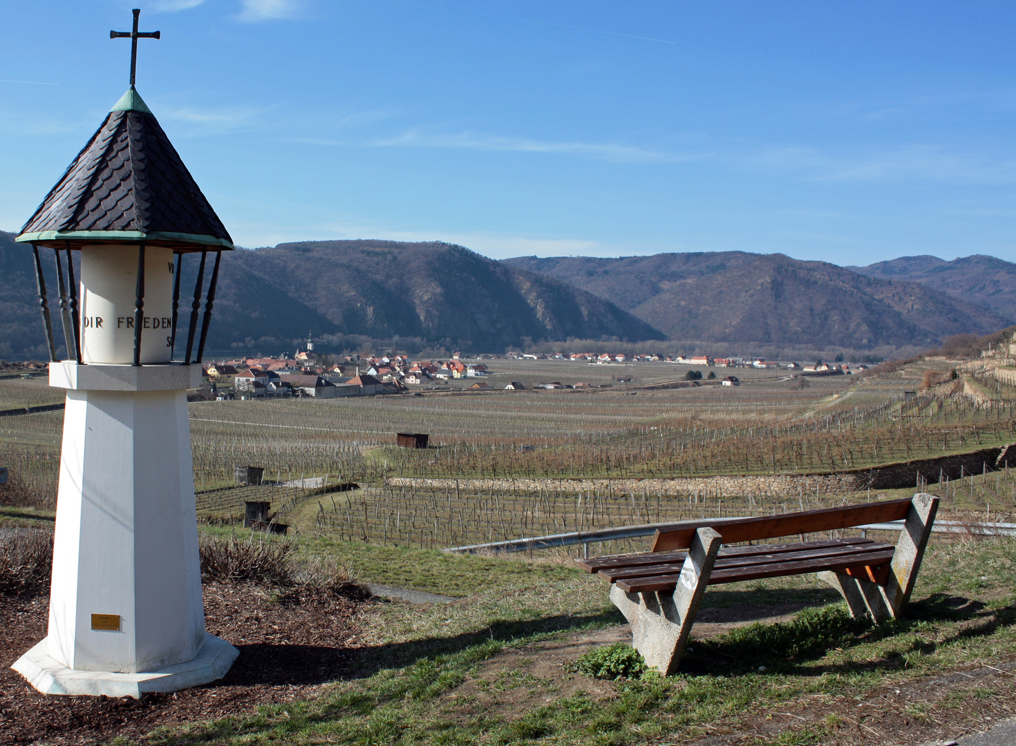 Auf dem Welterbesteig von Krems Richtung Dürnstein