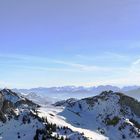 Auf dem Wendelstein dürfte jetzt noch mehr Schnee liegen als hier ...