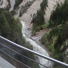 Auf dem Wiesener Viadukt wird das Landwasser überquert