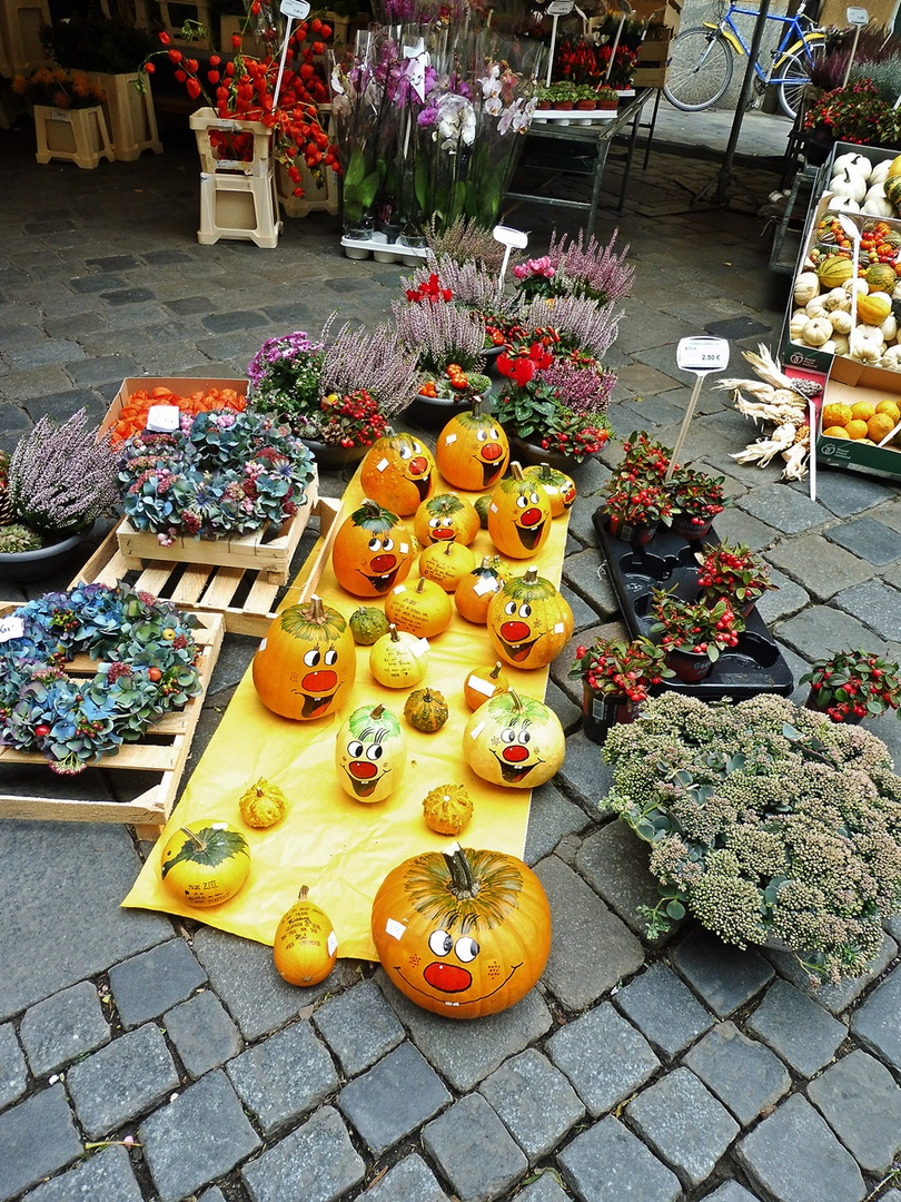 auf dem Wochenmarkt