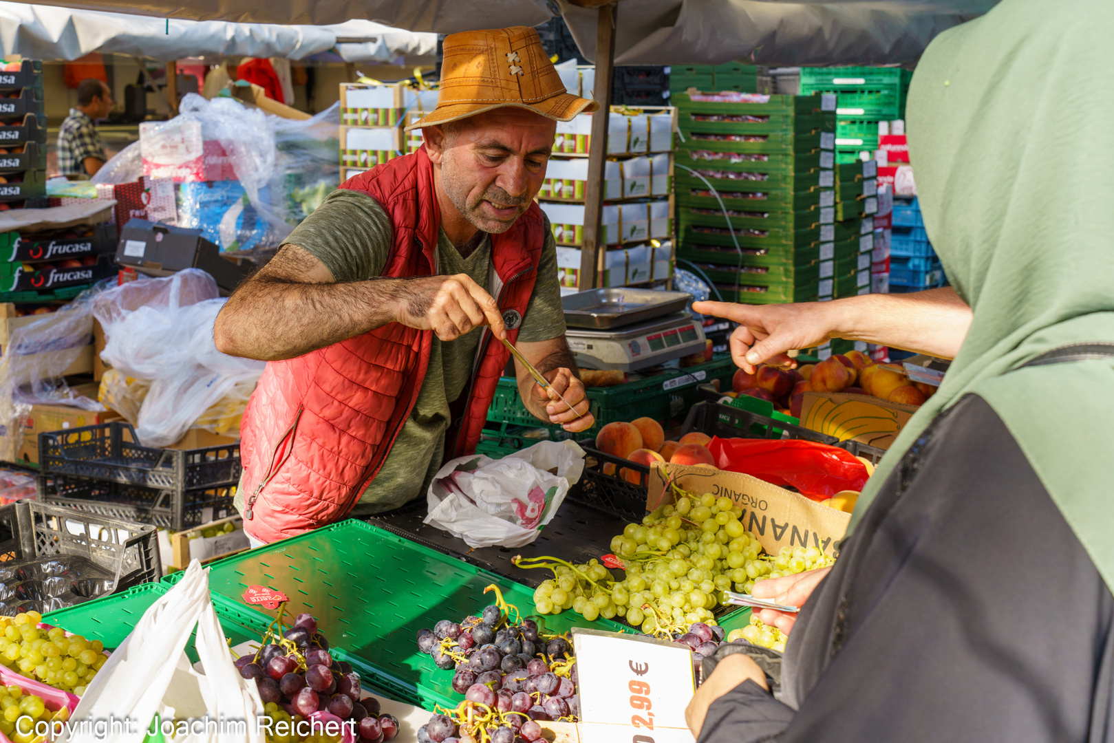 Auf dem Wochenmarkt im Wedding (Berlin)