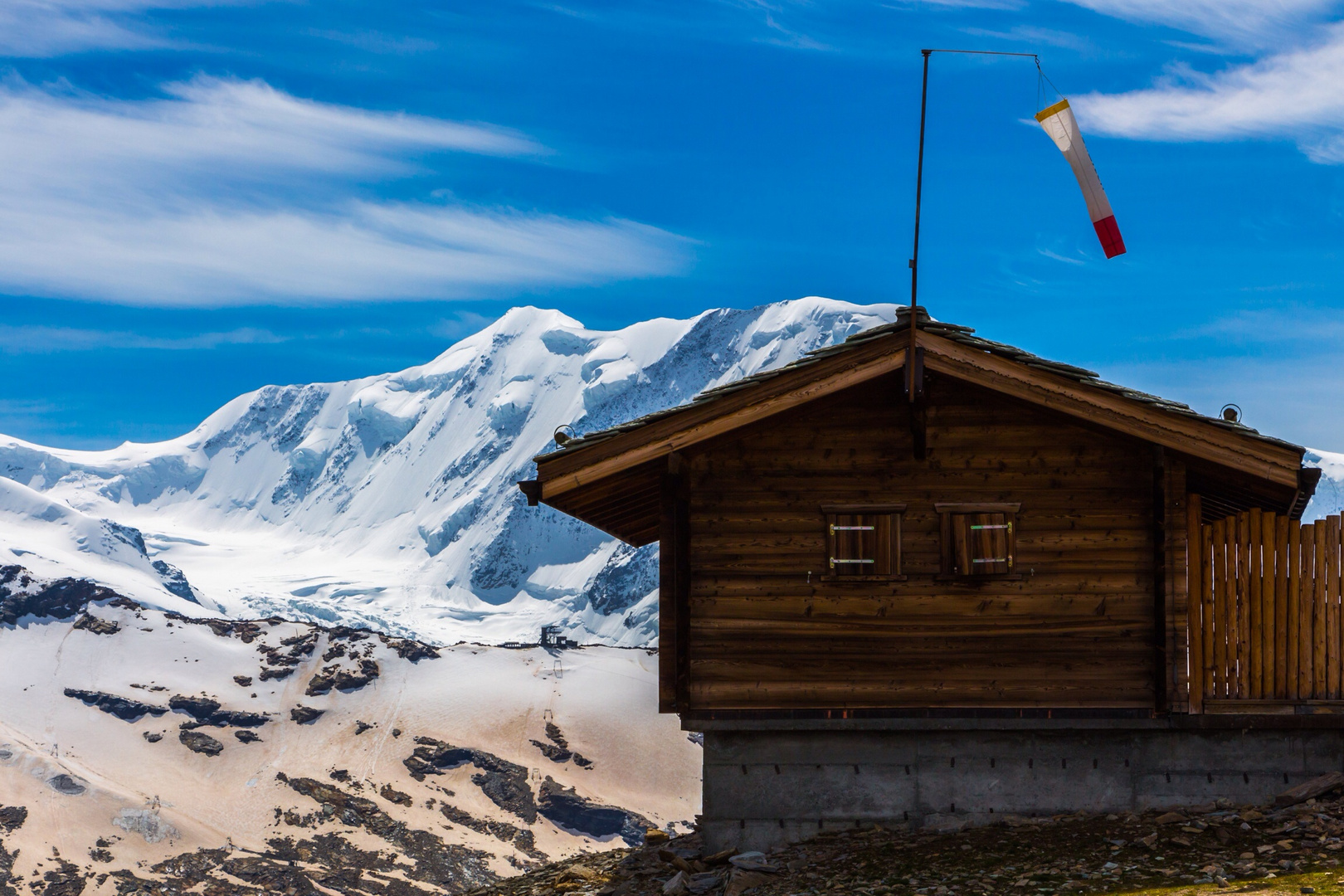 Auf dem Zermatter Rothorn