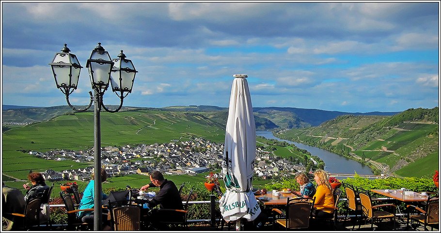 Auf dem Zummethof über Trittenheim/Mosel