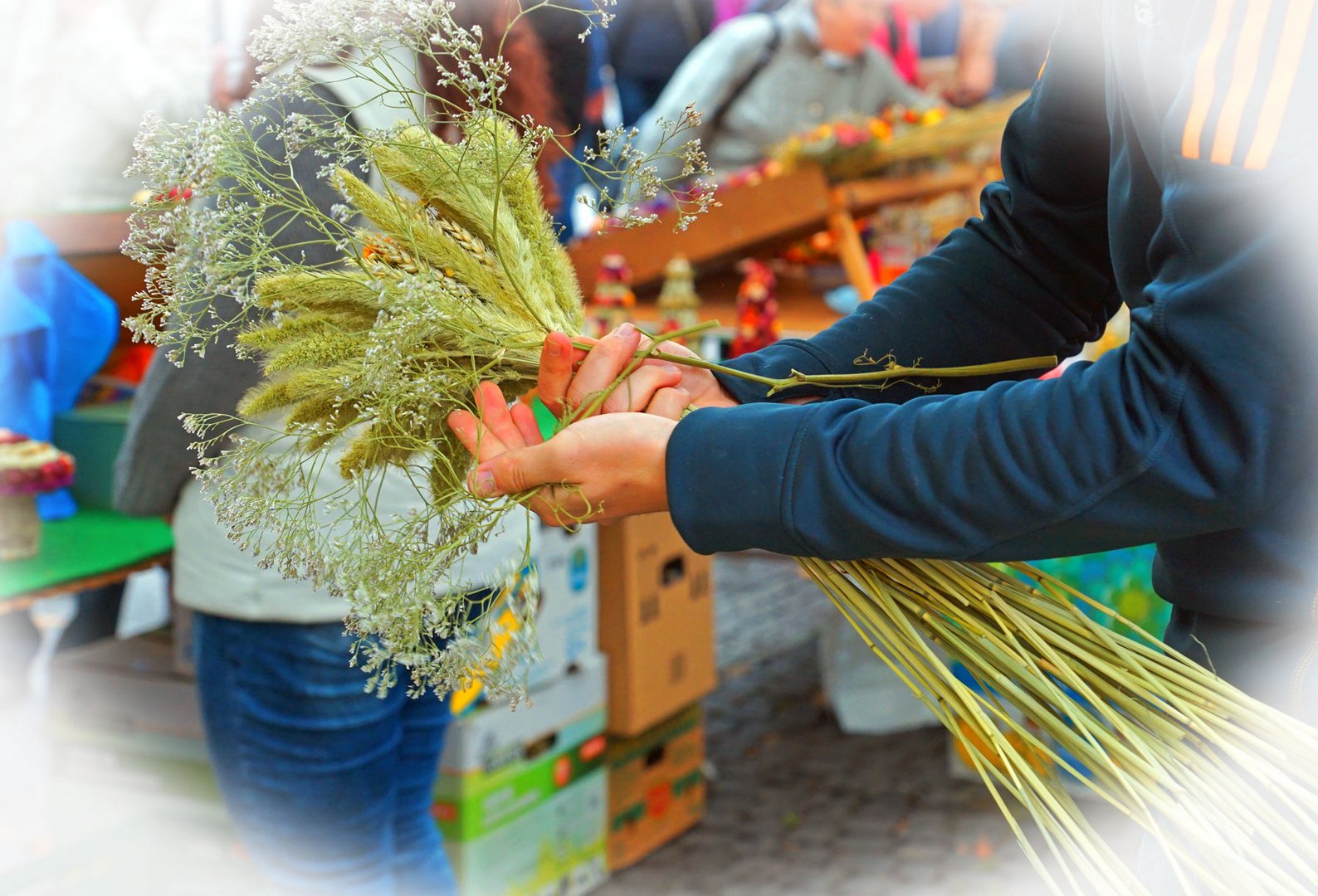 auf dem Zwiebelmarkt