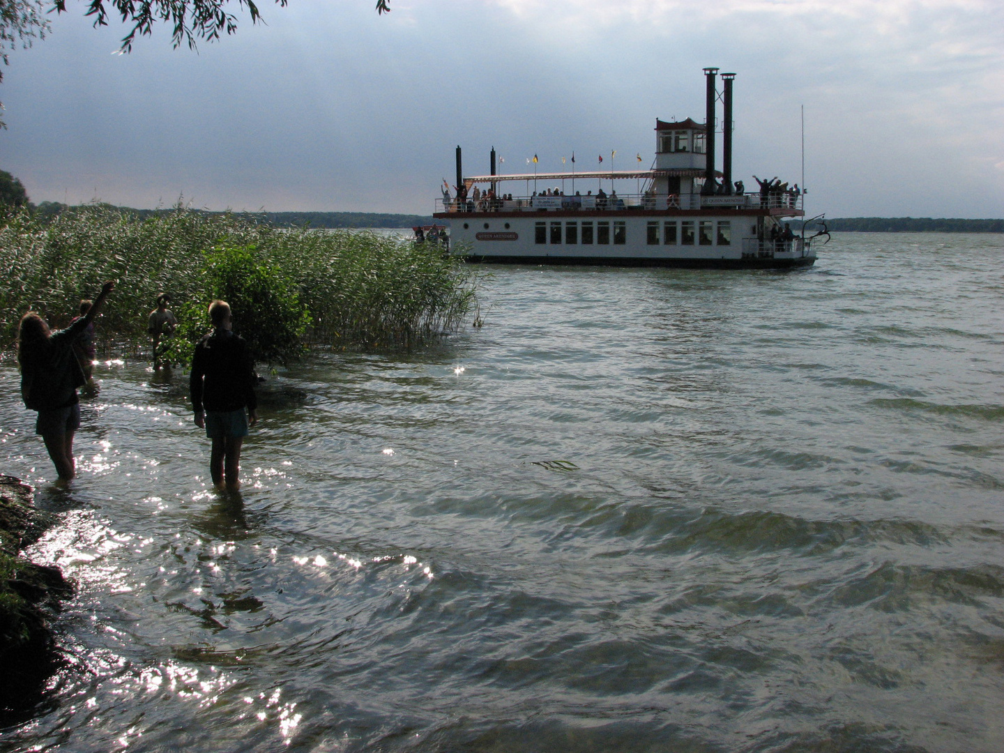 Auf den Arendsee und die Queen hat sich …