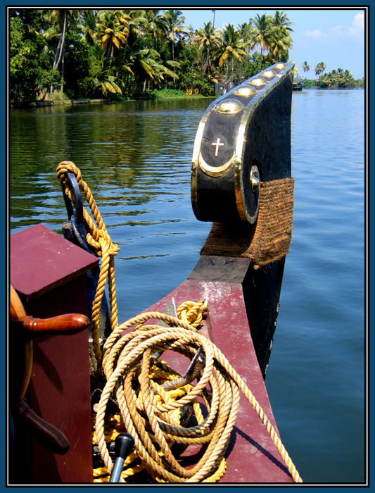 Auf den Backwaters