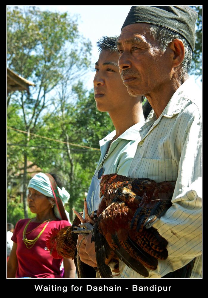 ..auf den Beginn von Dashain