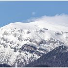 Auf den Bergen fiel ein wenig Neuschnee