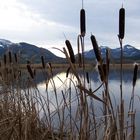 Auf den Bergen liegt schon Schnee