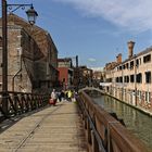 Auf den Brücken von Venedig 