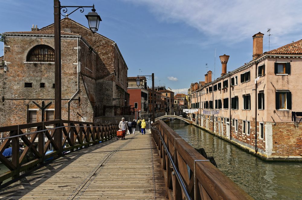 Auf den Brücken von Venedig 