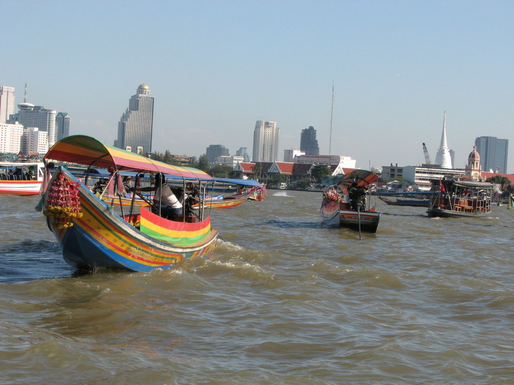 Auf Den Chao Praya Fluss In Bangkok Foto Bild Asia Thailand Southeast Asia Bilder Auf Fotocommunity