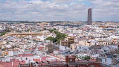 Auf den Dächern der Kathedrale von Sevilla