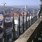 Auf den Dächern des Ulmer Münsters