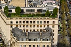 Auf den Dächern von Paris