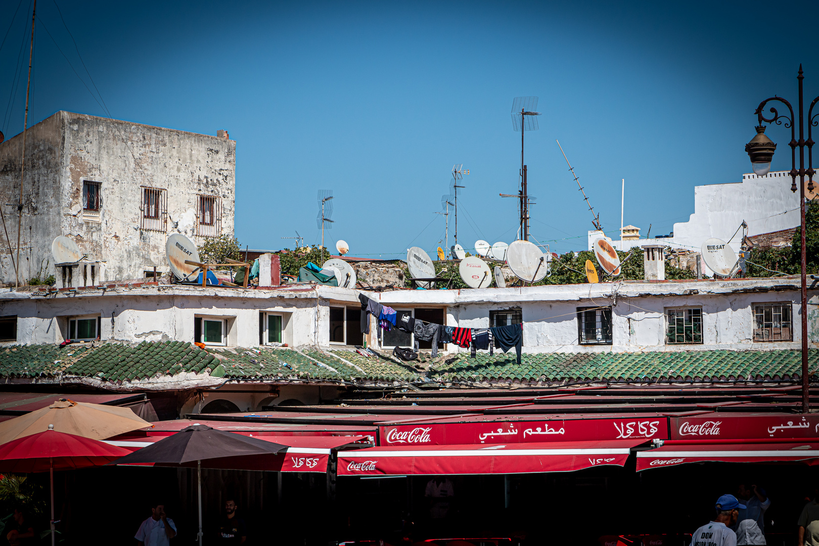 Auf den Dächern von Tanger