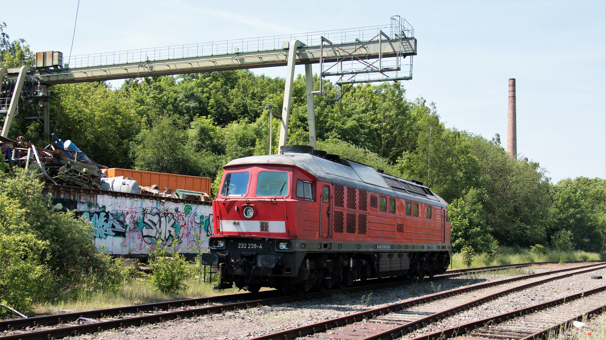 Auf den Gleisen...