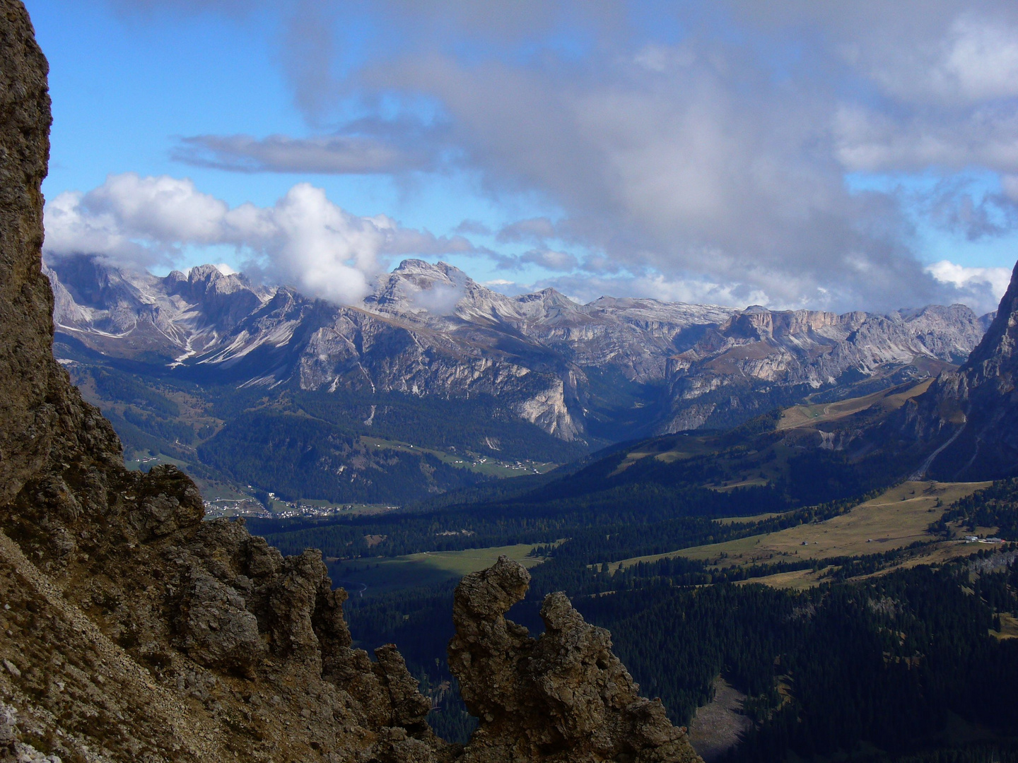 Auf den Rosszähnen, Dolomiten