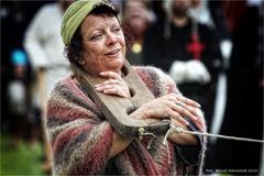 Auf den Scheiterhaufen ... Mittelaltermarkt Grefrath 2015