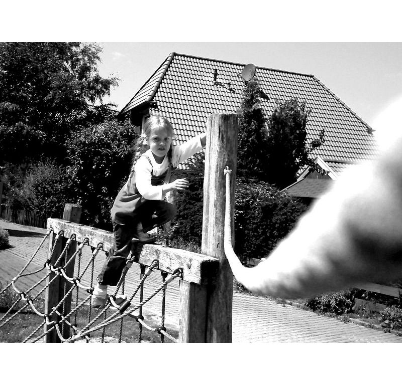 auf den Spielplatz