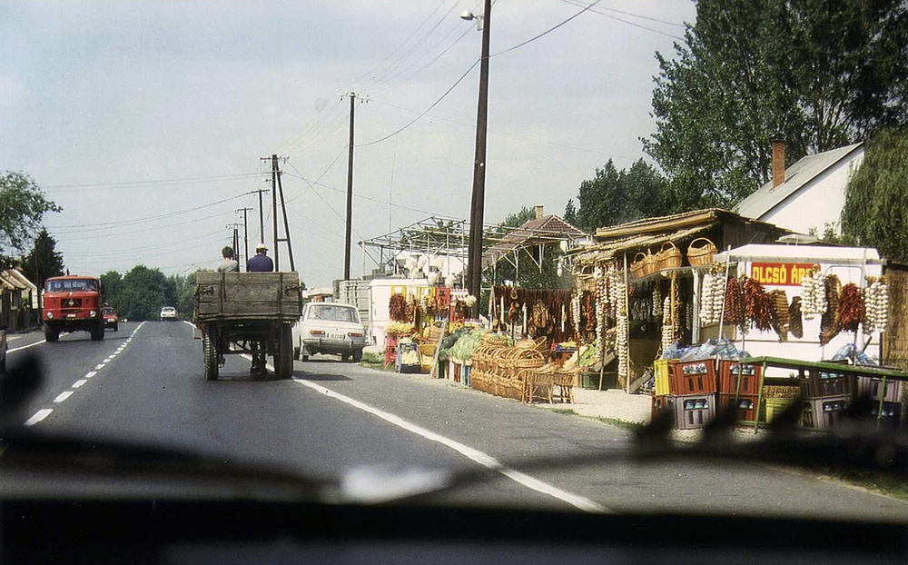 auf den Straßen Ungarns 1991