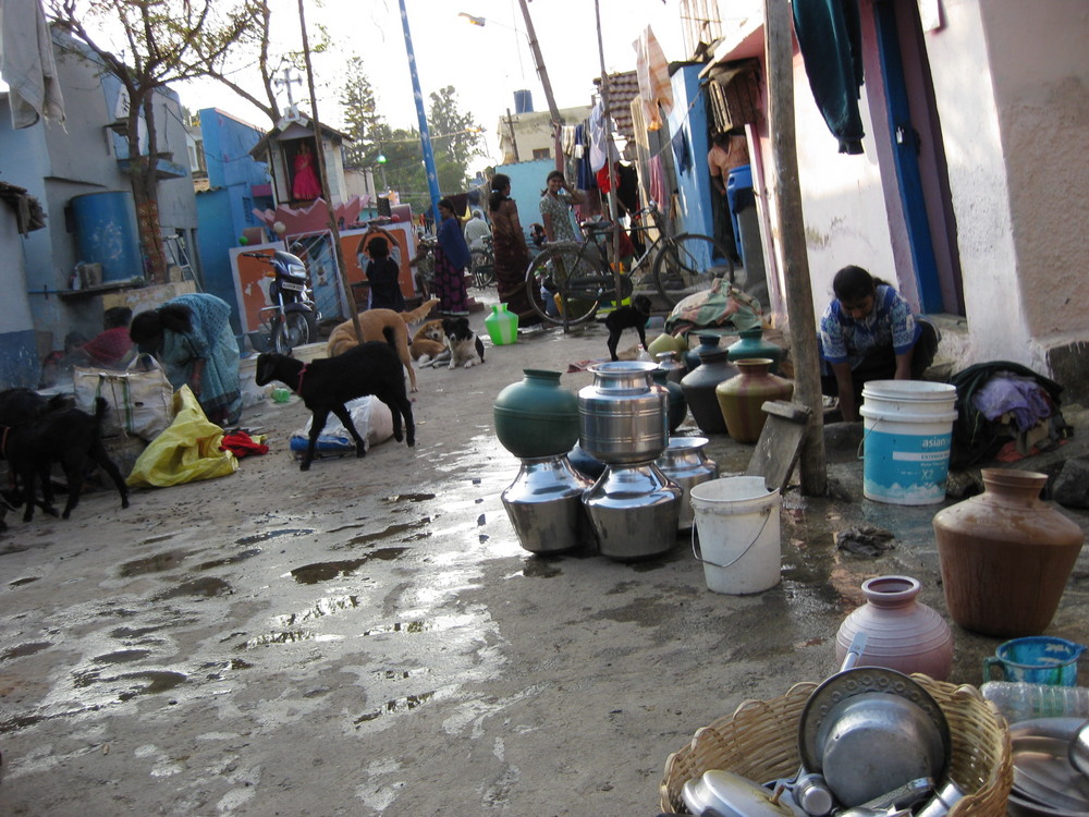 Auf den Straßen von Bangalore