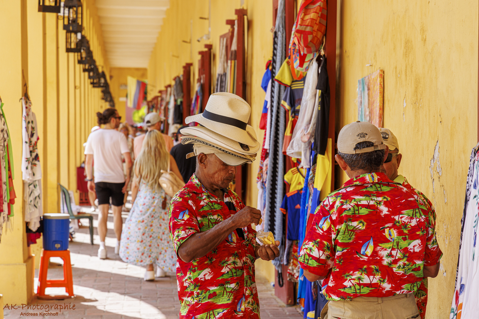 Auf den Straßen von Cartagena / Kolumbien