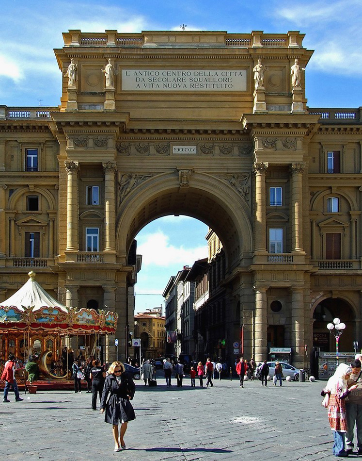 Auf den Straßen von Florenz (1)