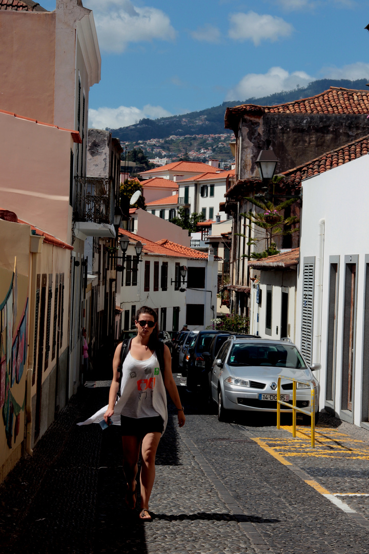 auf den Strassen von Funchal