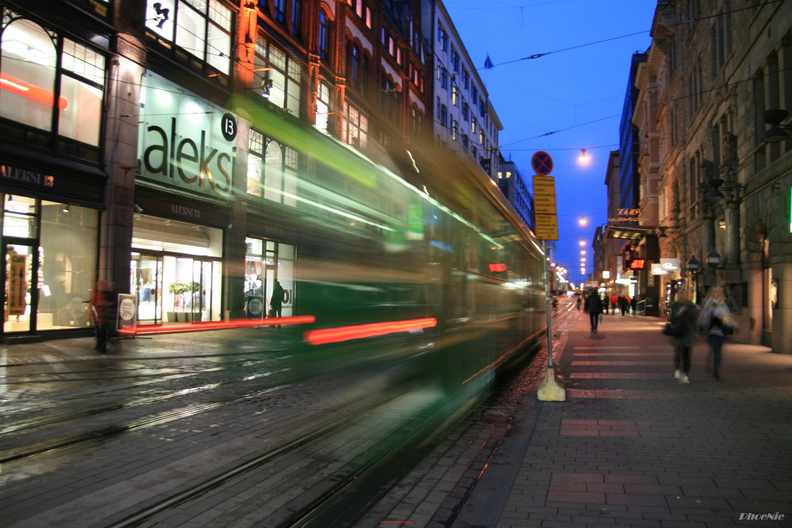 Auf den Straßen von Helsinki