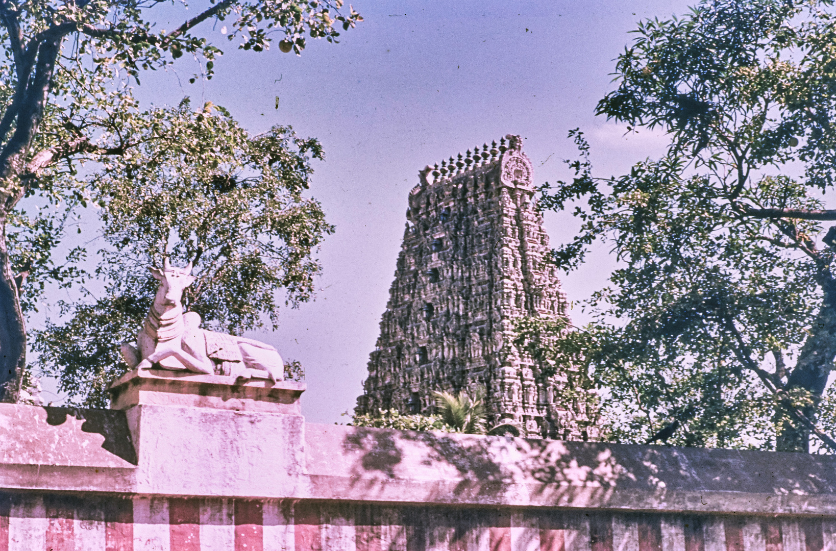 ....auf den Strassen von Madras - ein Tempel