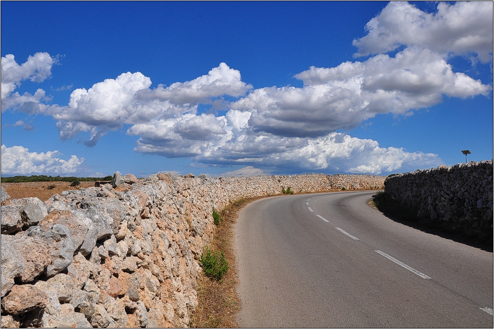 Auf den Straßen von Menorca