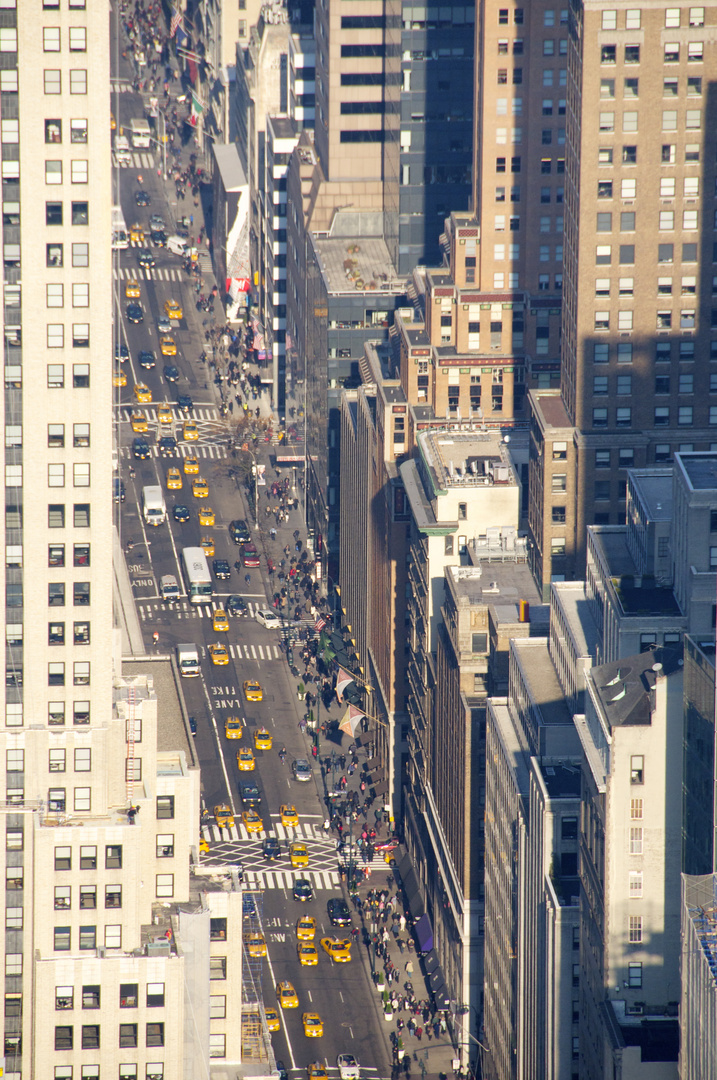 auf den Strassen von New York, Dezember 2013