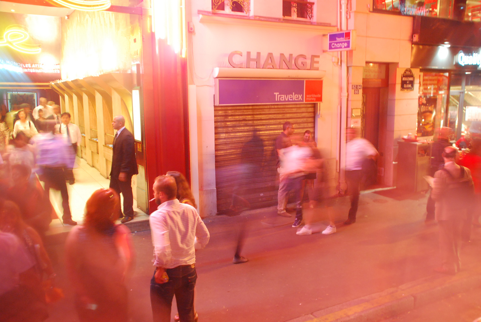 Auf den Straßen von Paris.