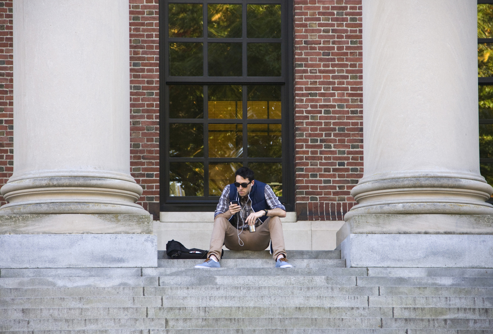 Auf den Stufen zum Erfolg in Harvard 03