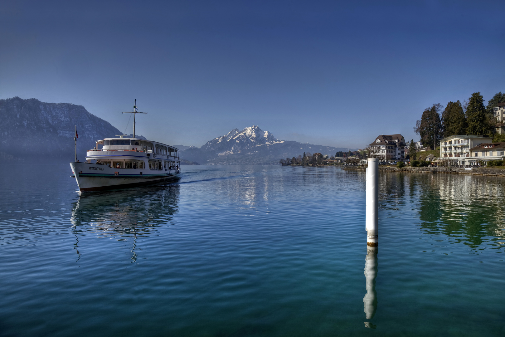 auf den Vierwaldstättersee