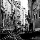 Auf den Wasserstrassen Venedigs