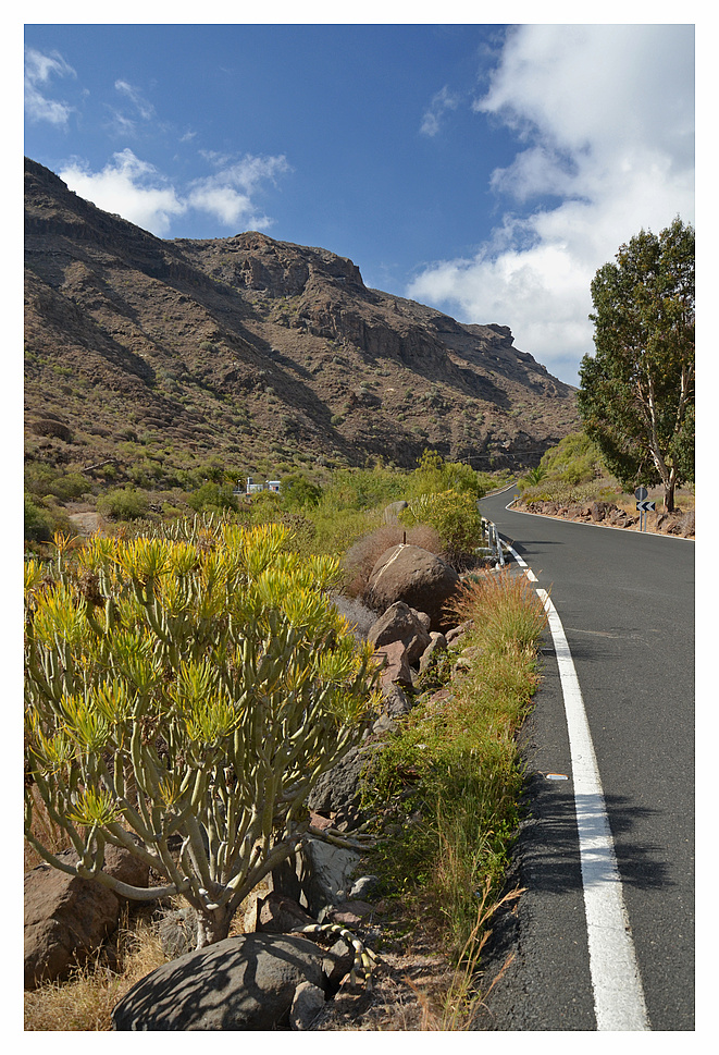 Auf den Weg in den Barranco