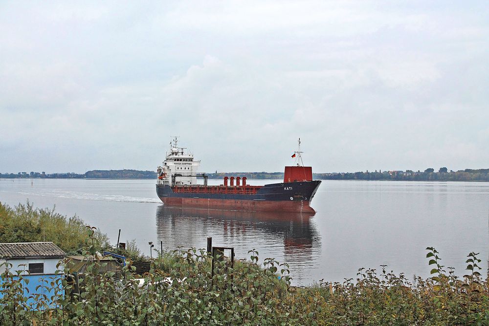 Auf den Weg in den Stralsunder Hafen...........