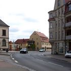 Auf den Weg in die Innenstadt von Torgau