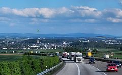 Auf der A 3 - 3 -