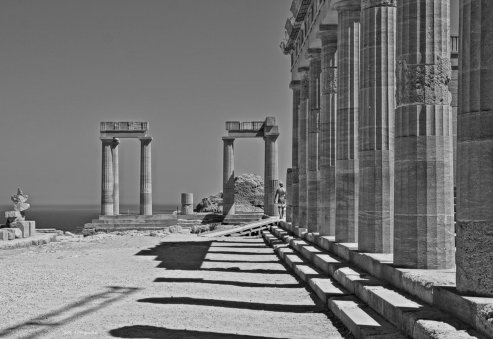 auf der Akropolis von Lindos